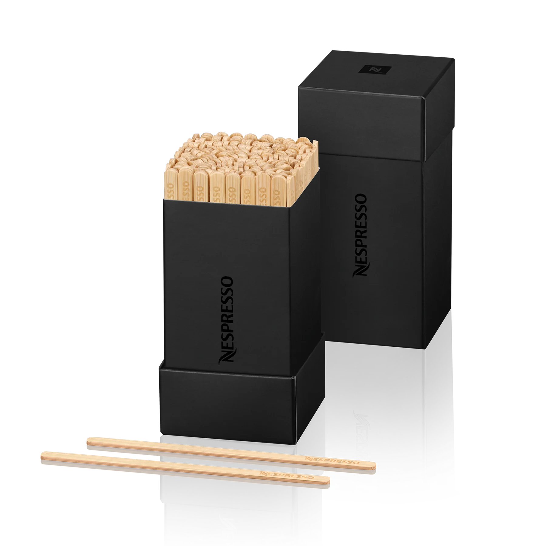 Bambus-Rührstäbchen für Kaffee (x200)