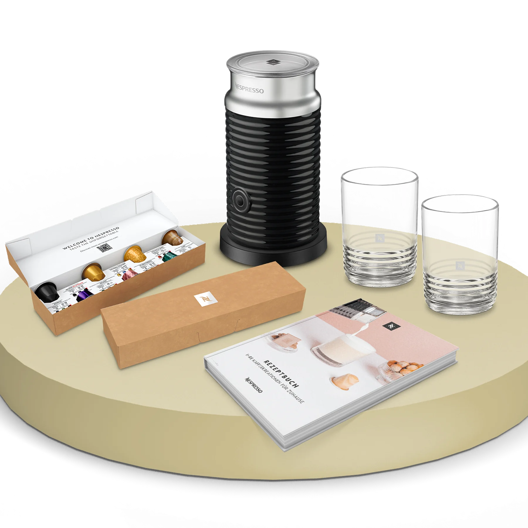 Barista-Set – Rezeptbuch auf Französisch