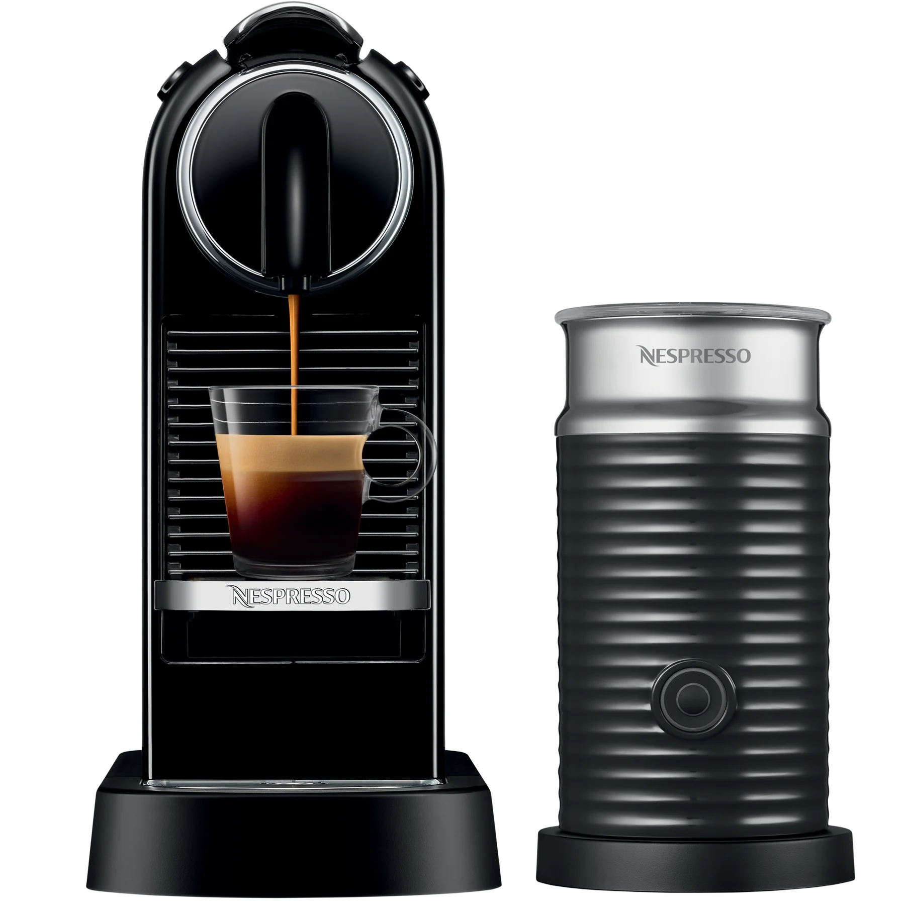 CitiZ Limousine Black + Aeroccino