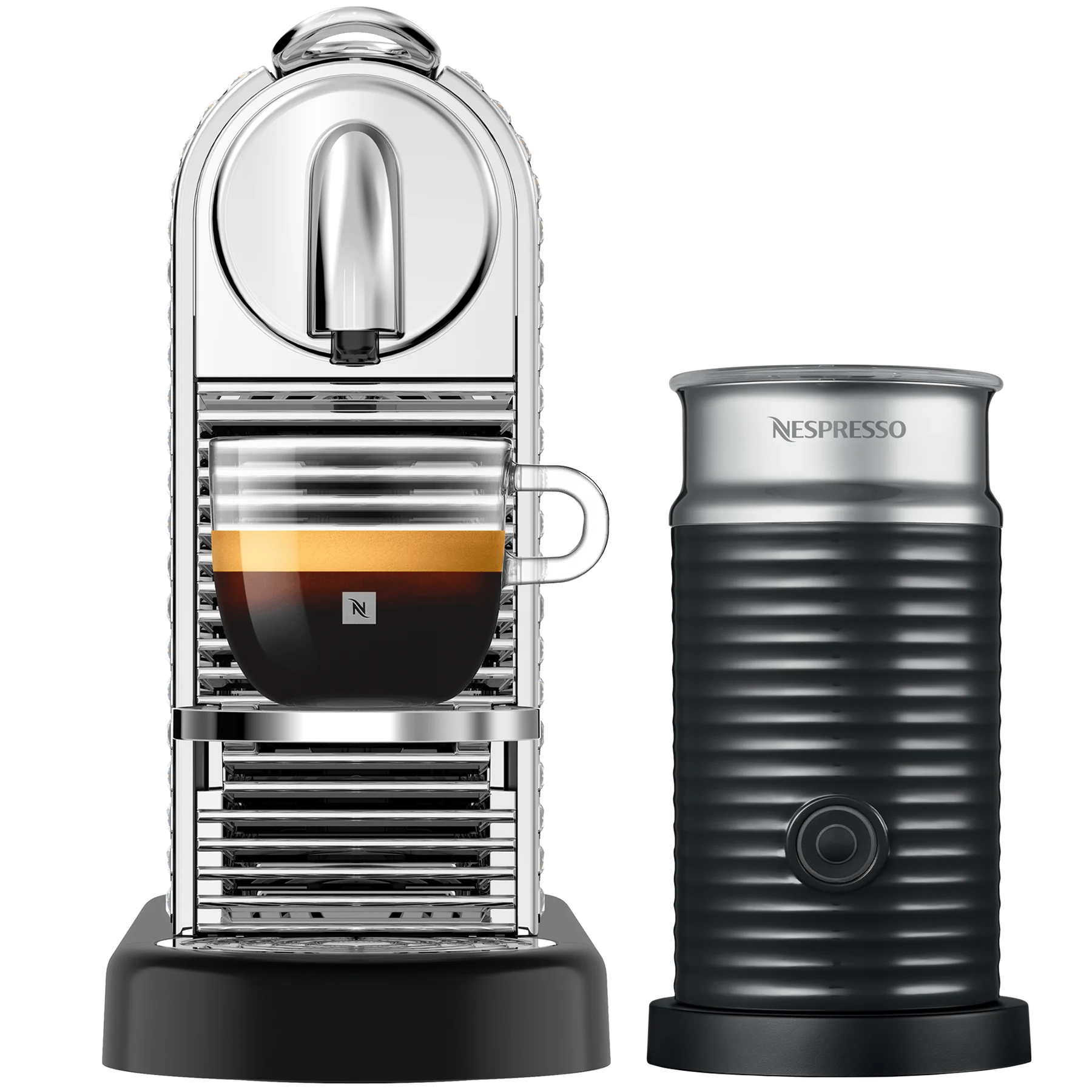 Citiz Platinum x Swarovski + Aeroccino