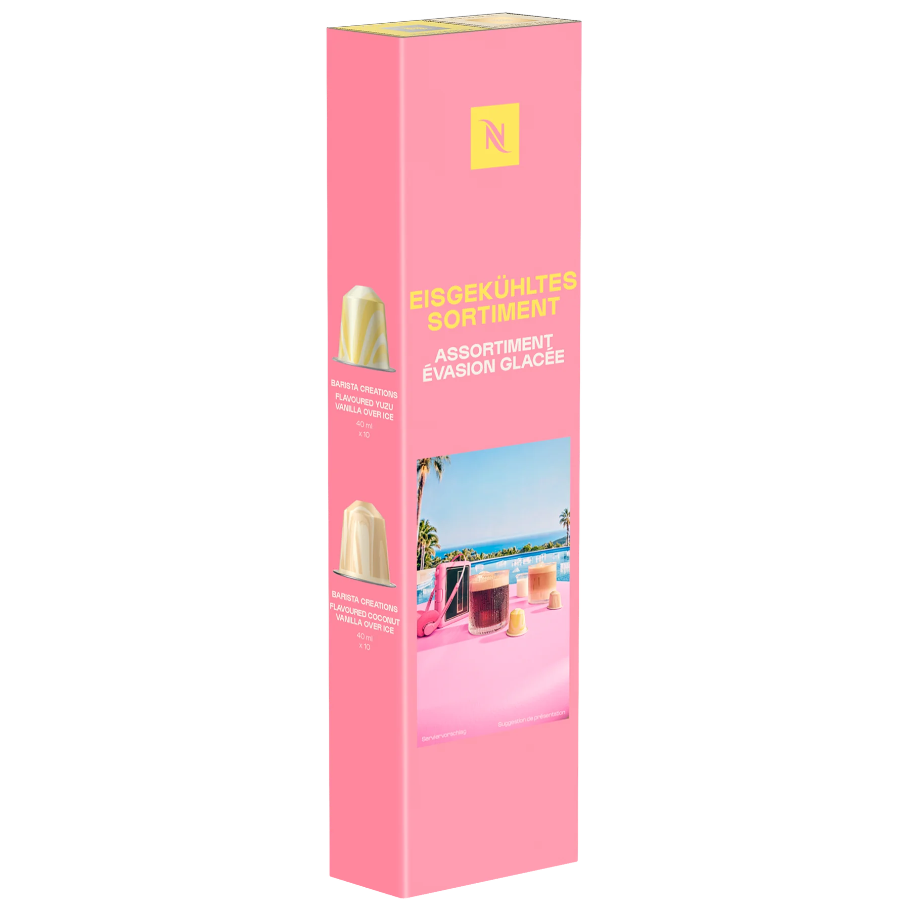 Eisgekühltes Sortiment