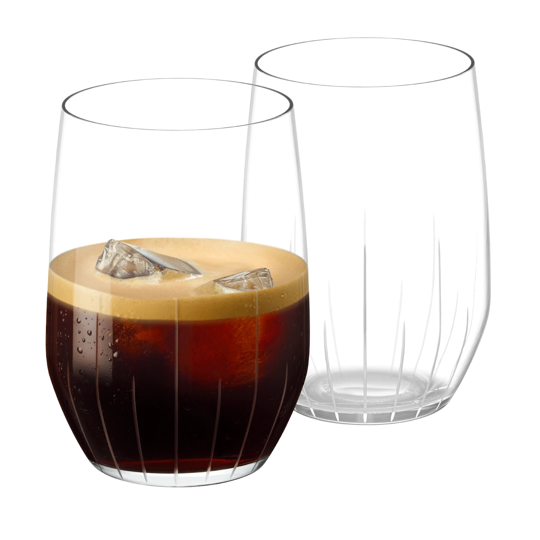 Cold coffee glasses REVEAL (x2)