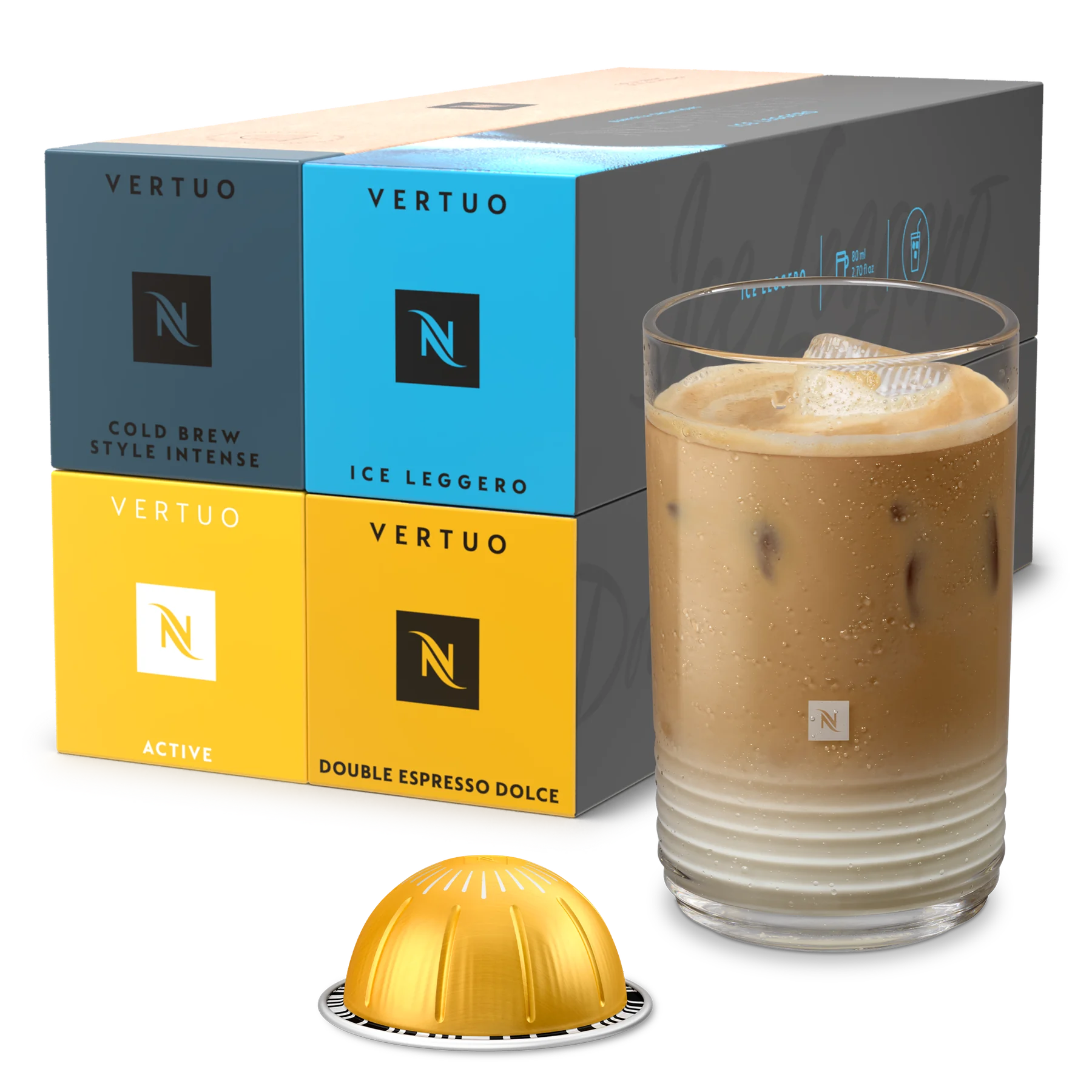 SORTIMENT EIS- (und HEISSE) KAFFEES