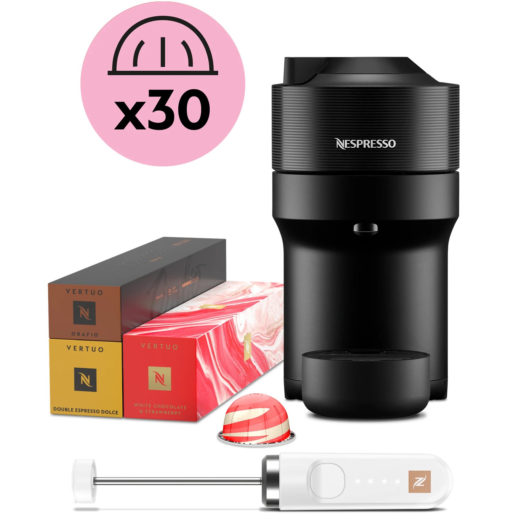 Vertuo Pop Black Barista Kit