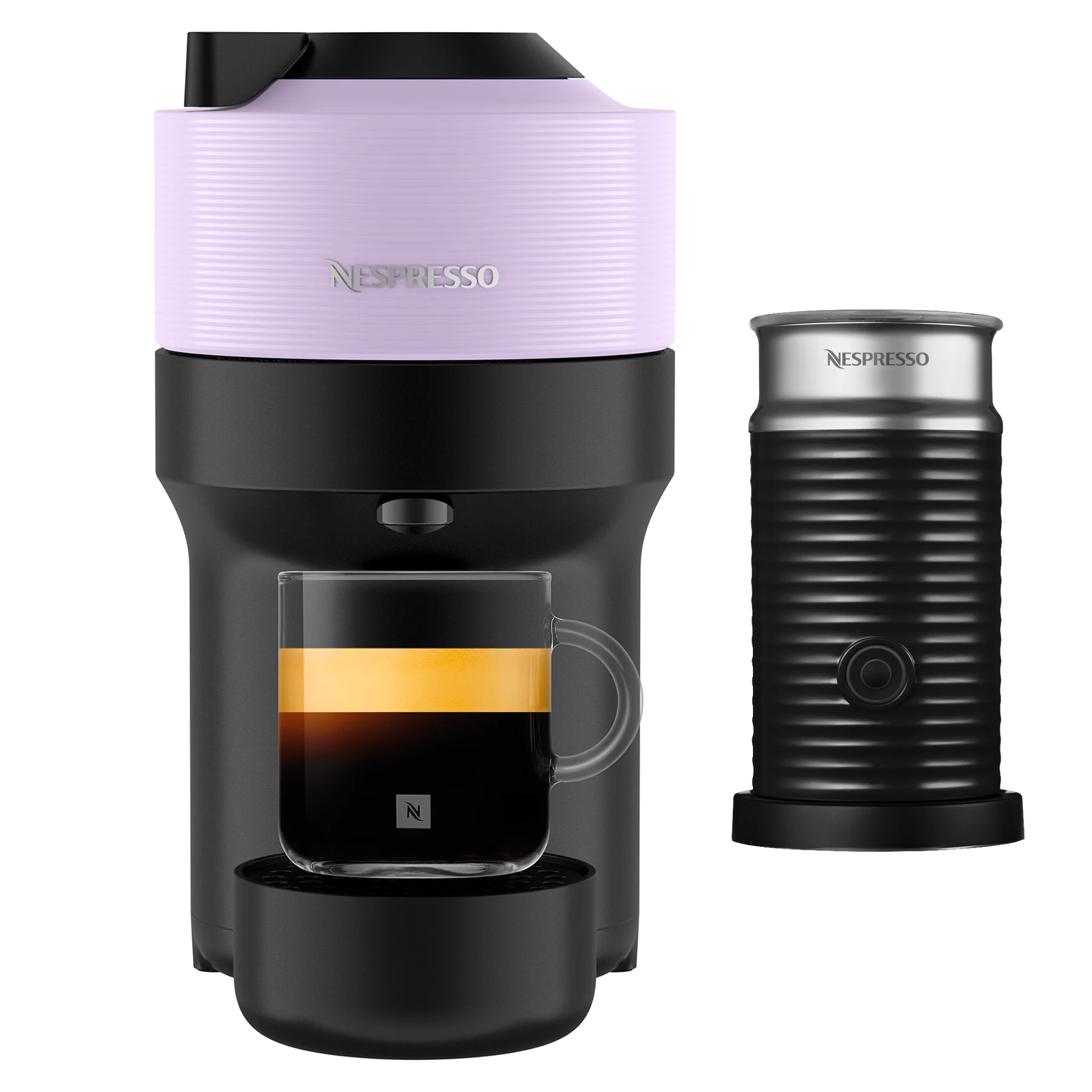Vertuo Pop Lilac + Aeroccino