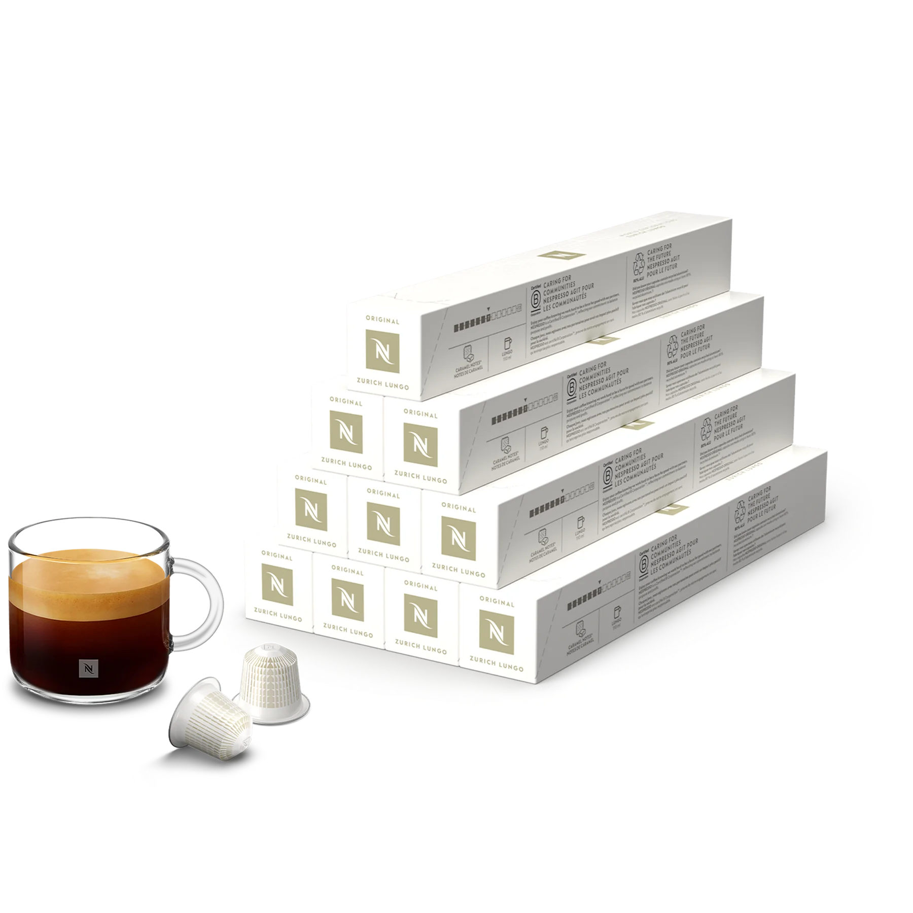 Assortimento Zurich Lungo 100 caffè