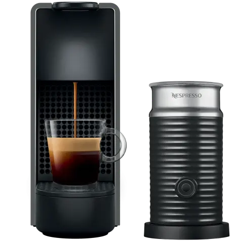 Essenza Mini Intense Grey + Aeroccino