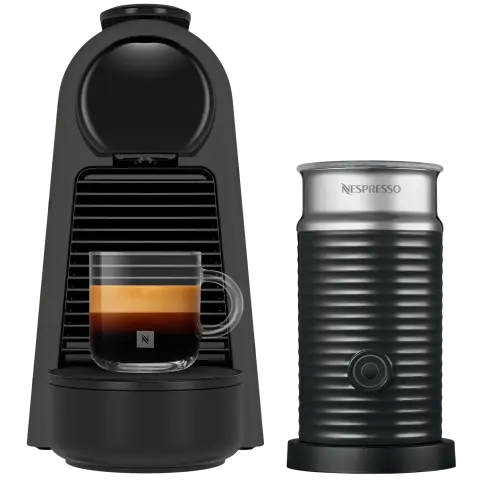 Essenza Mini Matte Black D + Aeroccino