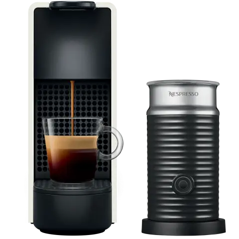 Essenza Mini Pure White + Aeroccino