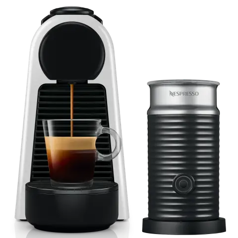 Essenza Mini Silver + Aeroccino