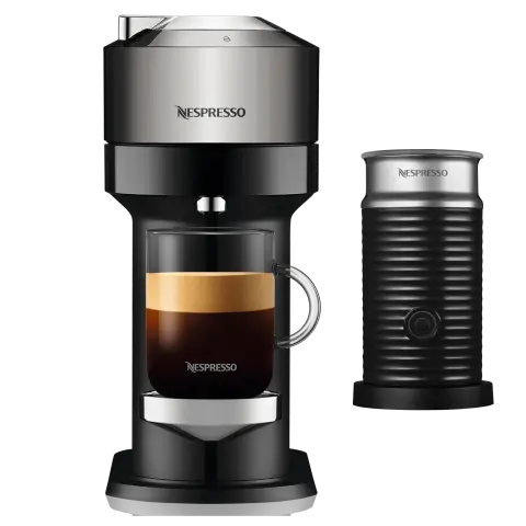 Vertuo Next Deluxe Chrome + Aeroccino