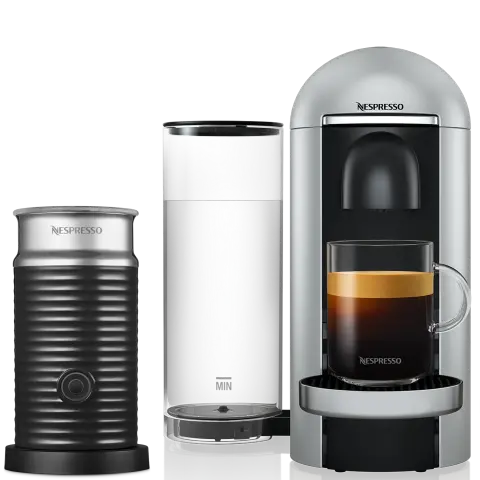Vertuo Plus Deluxe Silver & Aeroccino