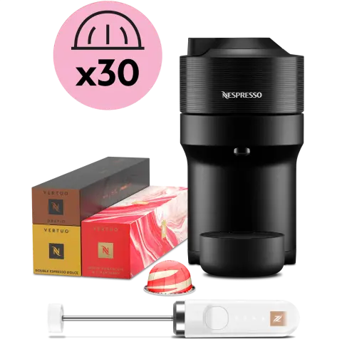 Vertuo Pop Black Barista Kit