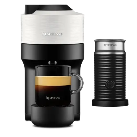 Vertuo Pop Coconut White + Aeroccino