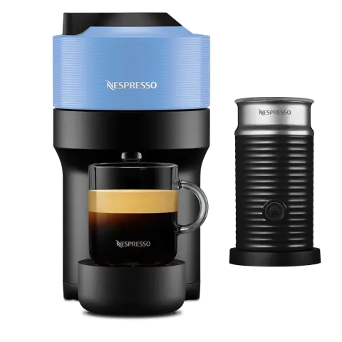 Vertuo Pop Pacific Blue + Aeroccino