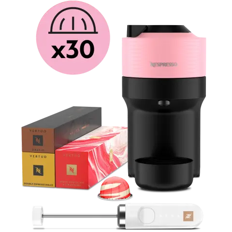 Vertuo Pop Pink Barista Kit